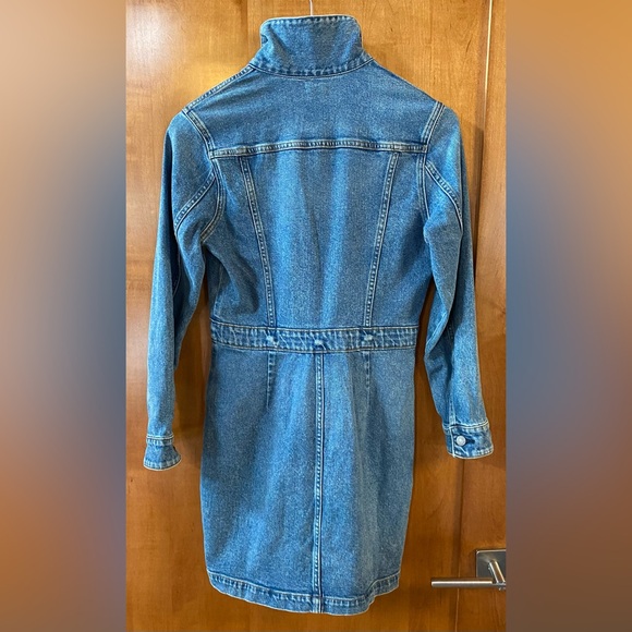 Faherty Michelle Denim Dress NWT size 4 - Picture 4 of 14